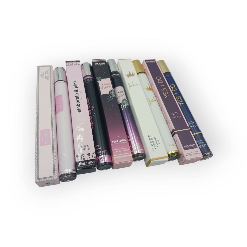Pack of 5 - 35 ML Each Fragrance Tube Mist Amazing Long Lasting Scents for Your Collection Enhance Your Fragrance Experience