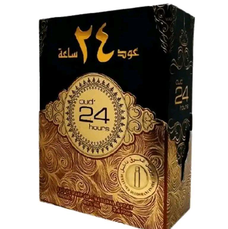 Oud 24 Arabic Oud Perfume 100 ML - 24 Hour Long Lasting Fragrance - Best for Oud Lovers - Eau de Parfum - 24 Hours Scented Experience